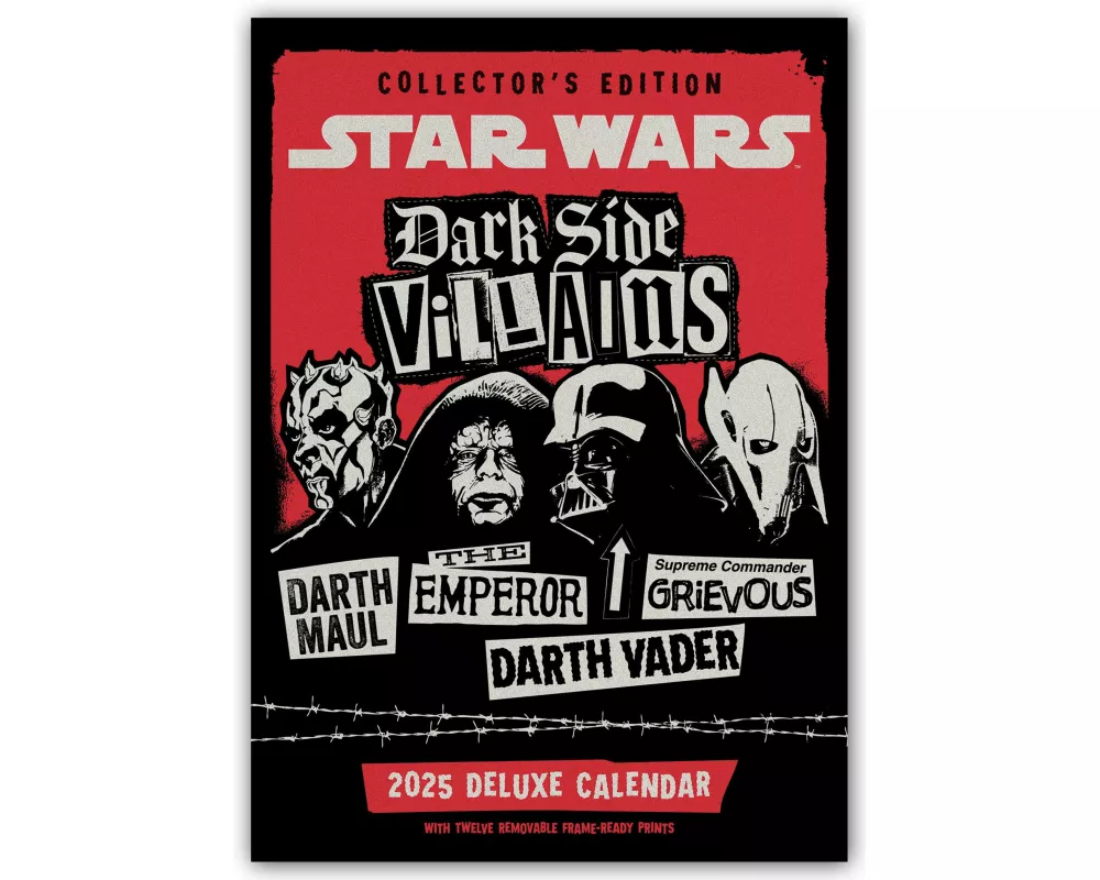 Star Wars Classic A3 Deluxe Calendar 2025