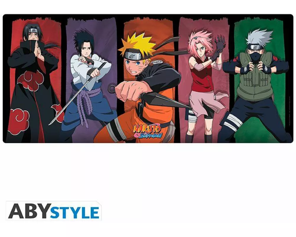 NARUTO SHIPPUDEN - Mousepad XXL - Group
