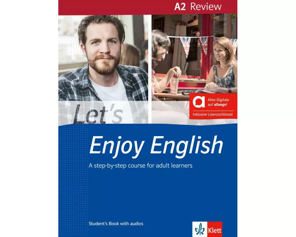 Let’s Enjoy English A2 Review – Hybrid Edition allango