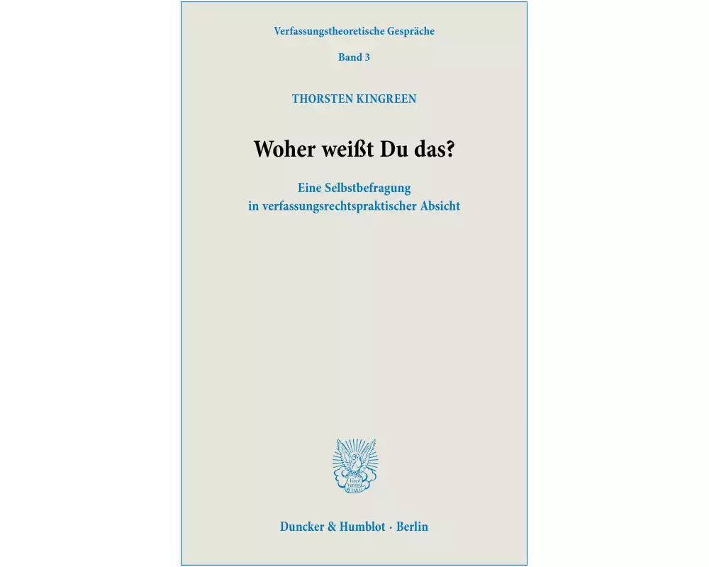 Woher weißt Du das?