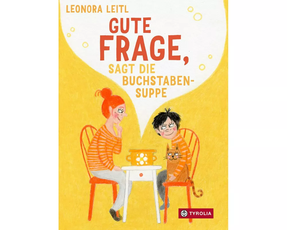 Gute Frage, sagt die Buchstabensuppe