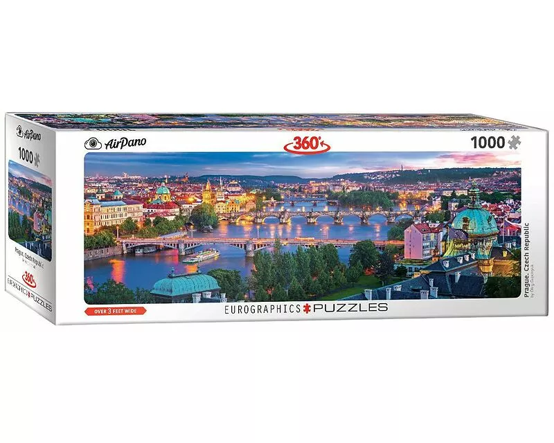 Panoramic Puzzle 1000 Teile - Prague Czech Republic