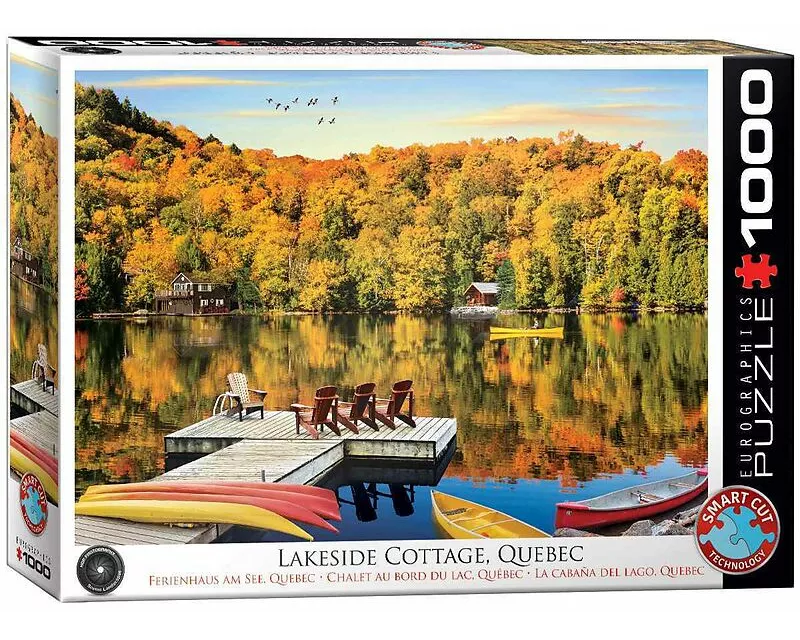 Puzzle 1000 Teile - Quebec City -Chateau Frontenac