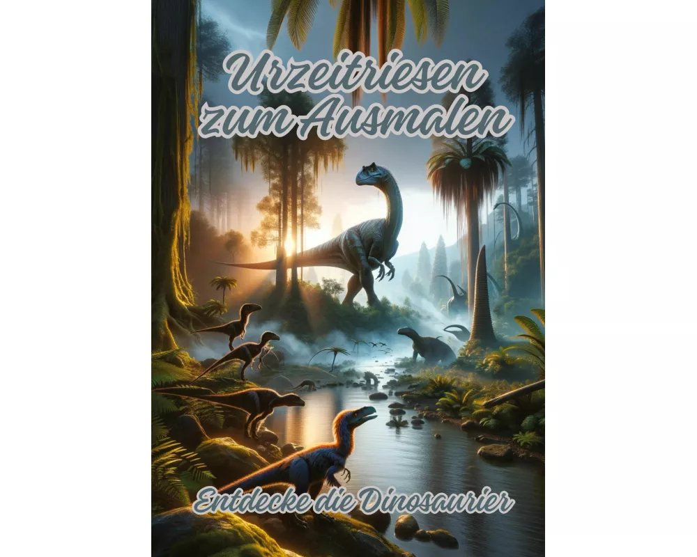 Urzeitriesen zum Ausmalen