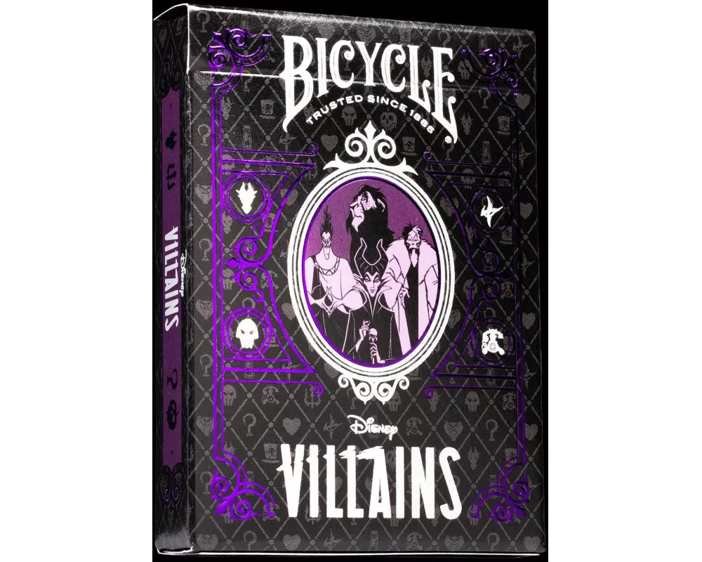 Bicycle Disney - Green & Purple Villains