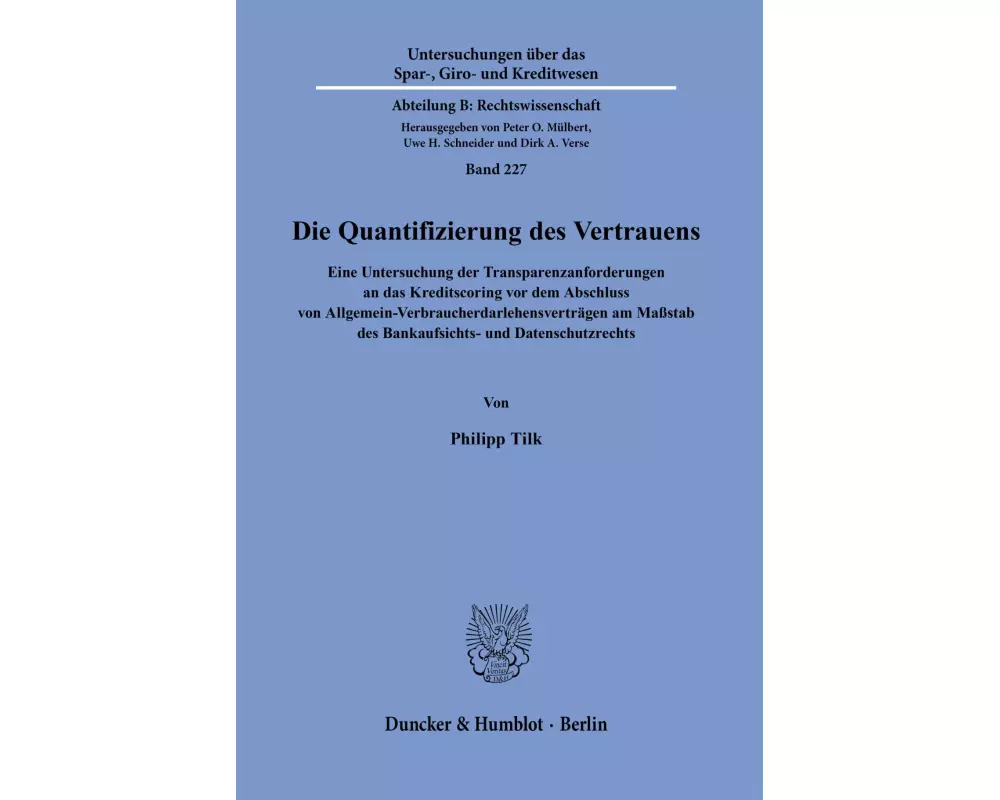 Die Quantifizierung des Vertrauens