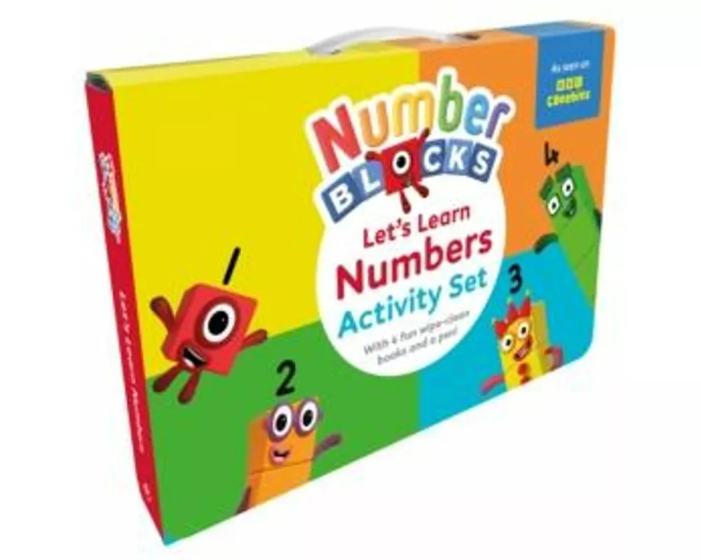 Numberblocks Let's Learn Numbers Wipe-Clean Activity Set