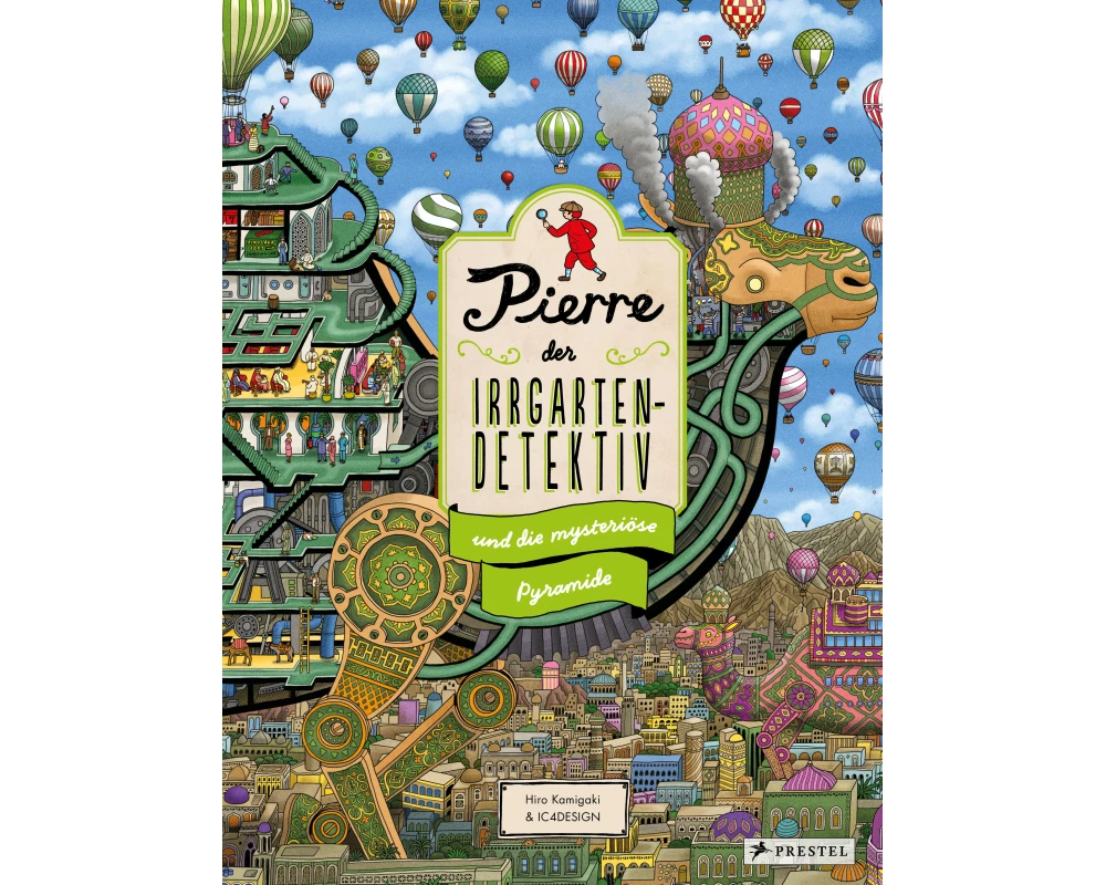 Pierre, der Irrgarten-Detektiv, und die mysteriöse Pyramide