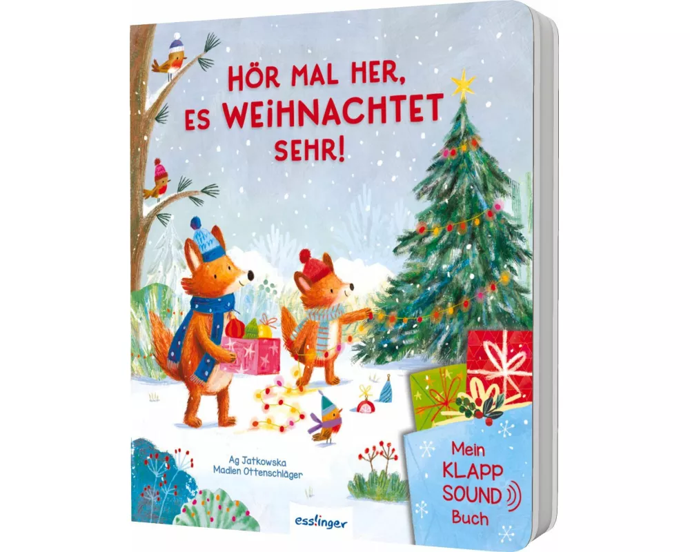 Mein Klapp-Sound-Buch: Hör mal her, es weihnachtet sehr!