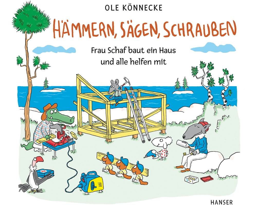 Hämmern, sägen, schrauben