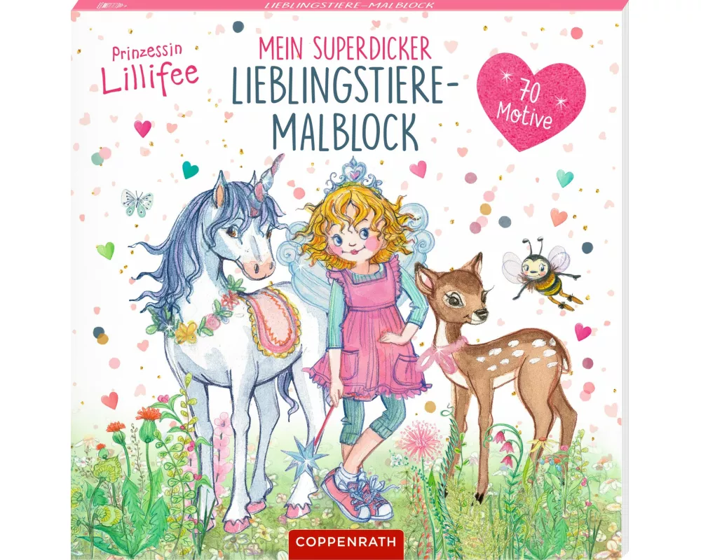 Mein superdicker Lieblingstiere-Malblock