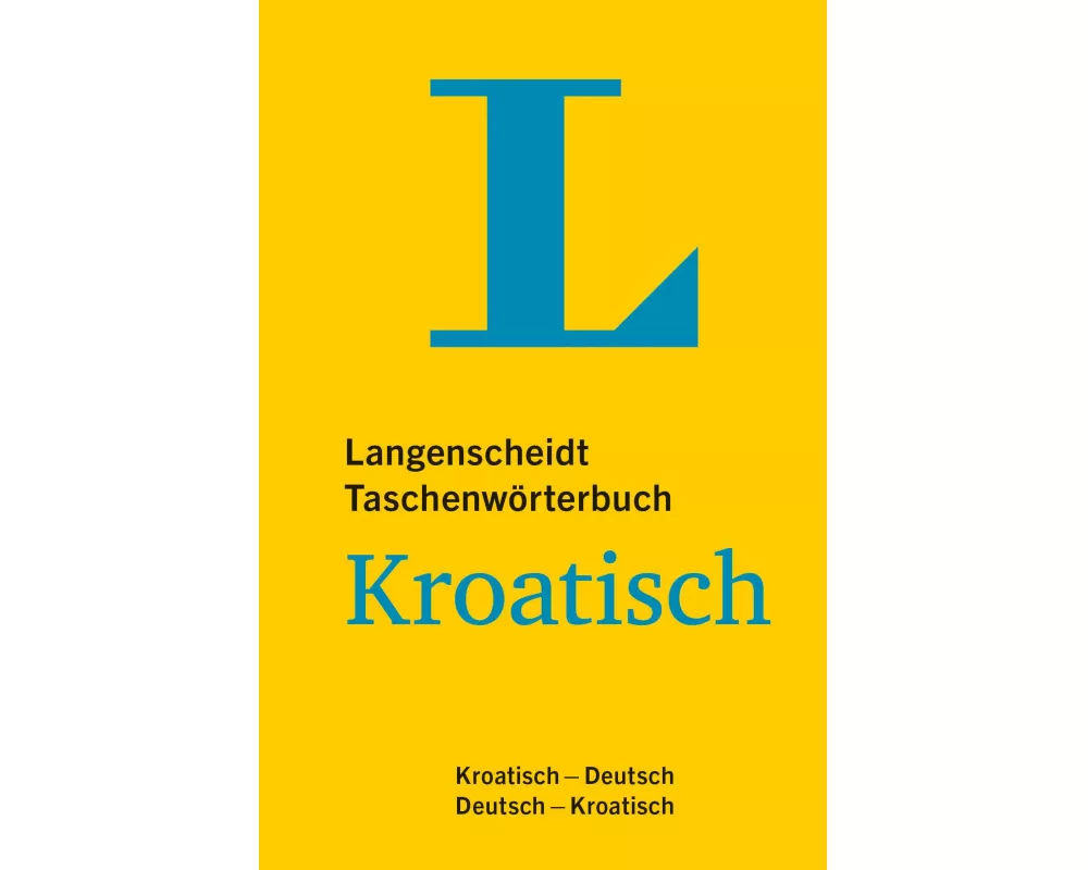 Langenscheidt Taschenwörterbuch Kroatisch
