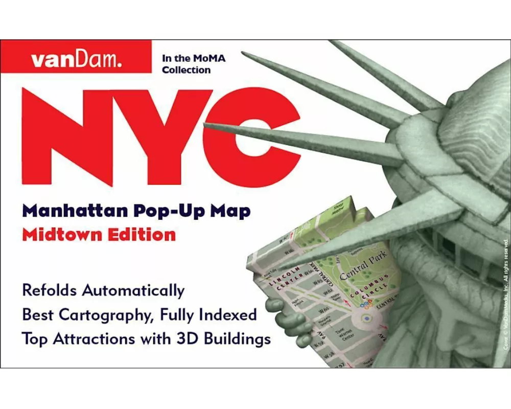 NYC Pop-Up Map by Vandam
