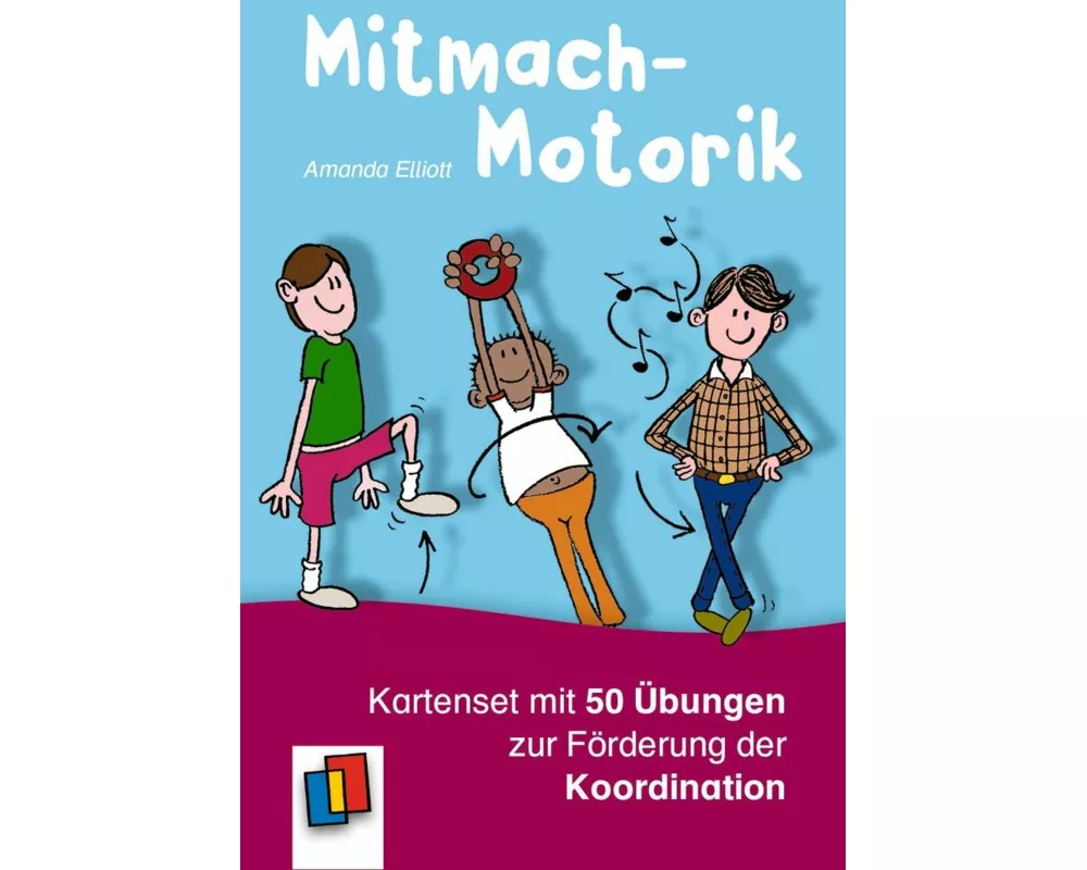 Mitmach-Motorik: Kartenset mit 50 Übungen zur Förderung der Koordination