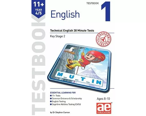 11+ English Year 4/5 Testbook 1