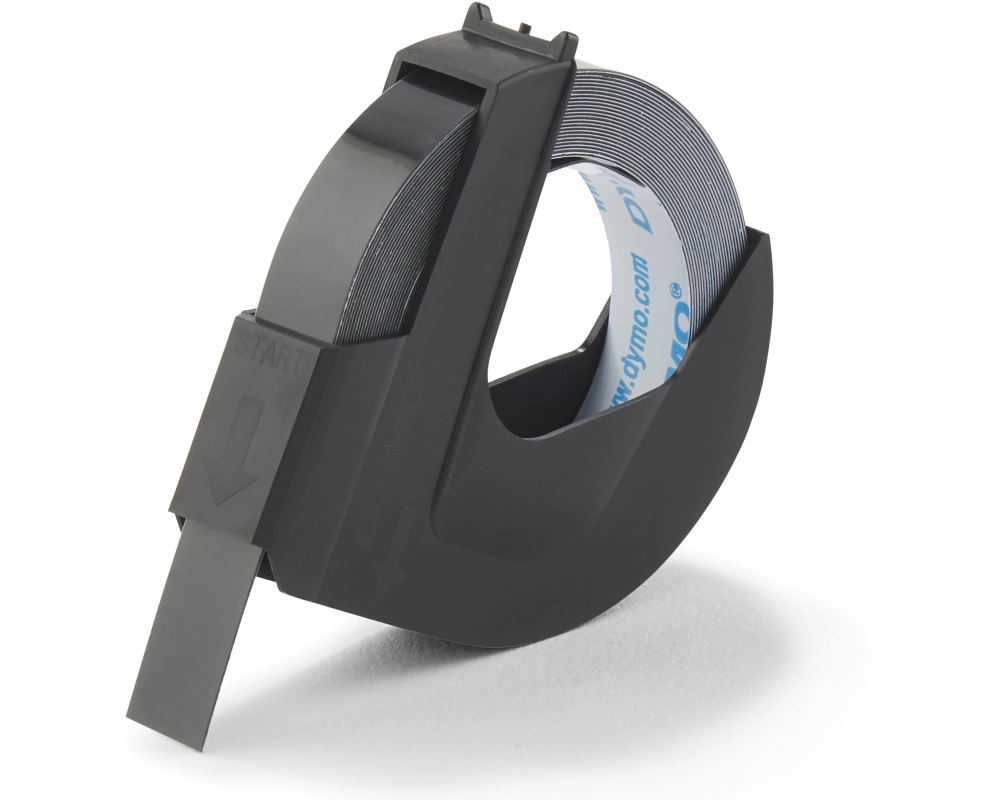 DYMO 520109 Etiketten erstellendes Band Weiss auf Schwarz