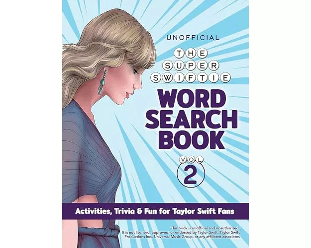 The Unofficial Super Swiftie Word Search Book (Volume 2)