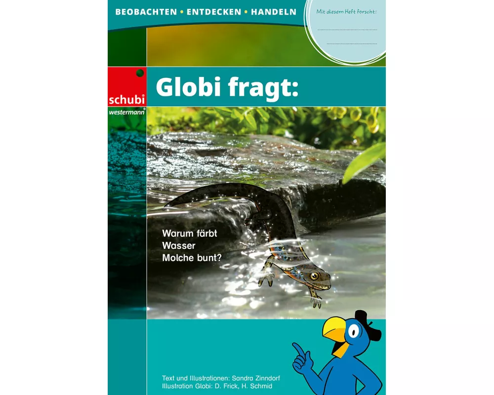 Globi fragt: Warum färbt Wasser Molche bunt?