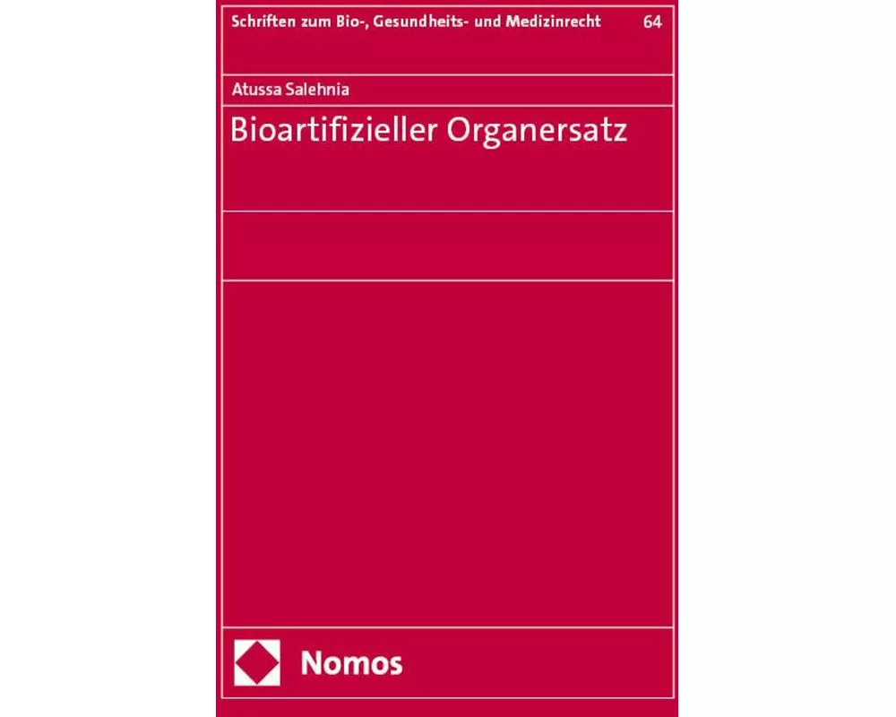 Bioartifizieller Organersatz