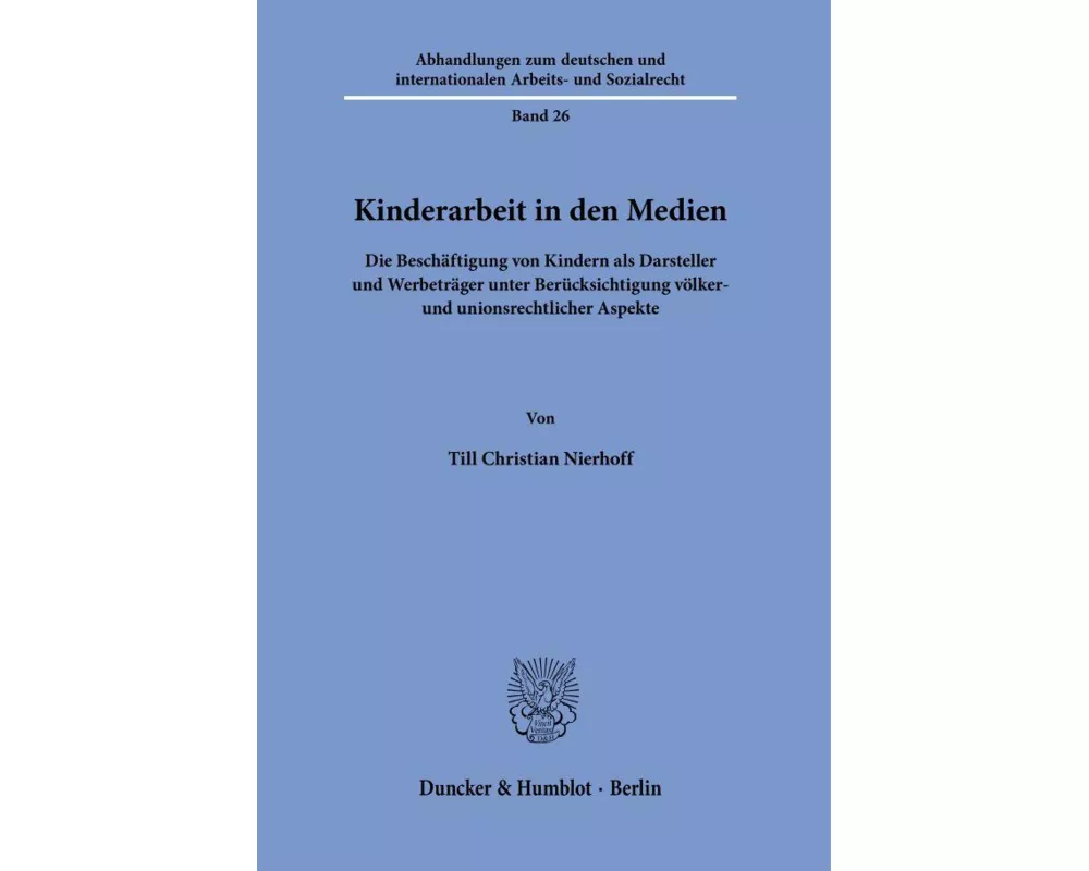 Kinderarbeit in den Medien