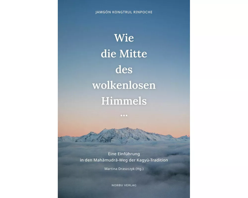 Wie die Mitte des wolkenlosen Himmels