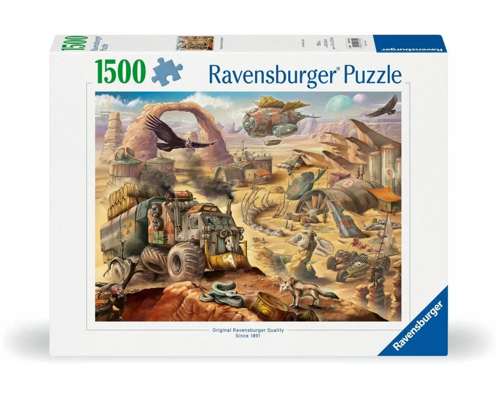 Erwachsenenpuzzle 1500 Teile - Welcome to the Wasteland