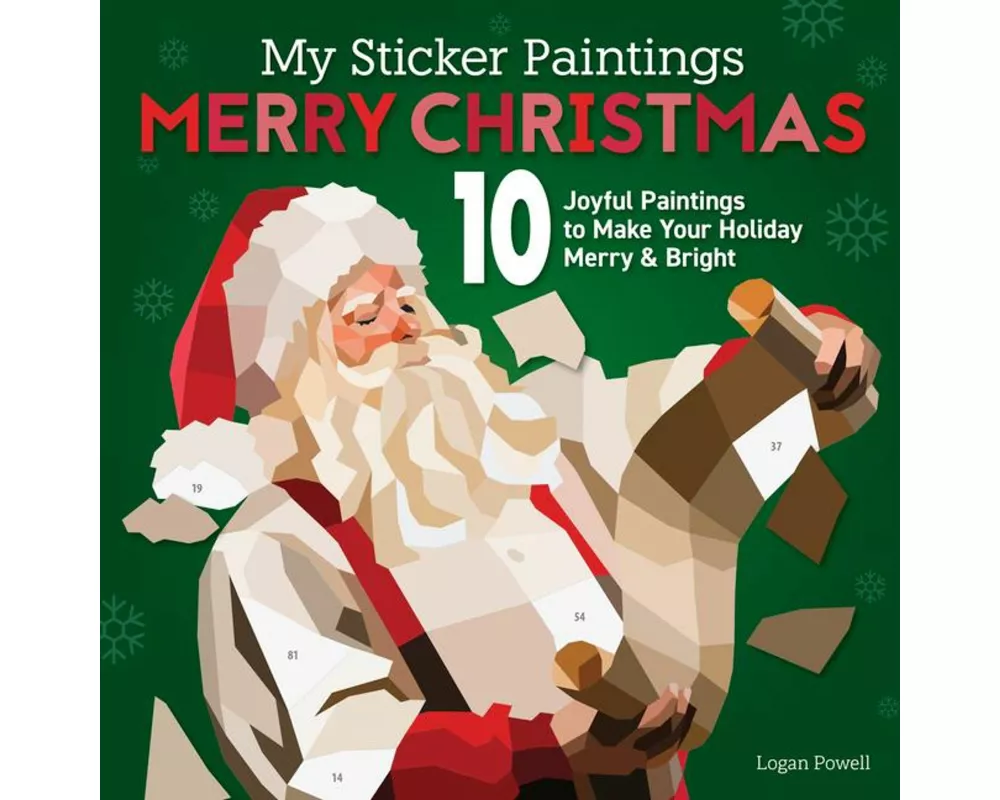 My Sticker Paintings: Merry Christmas
