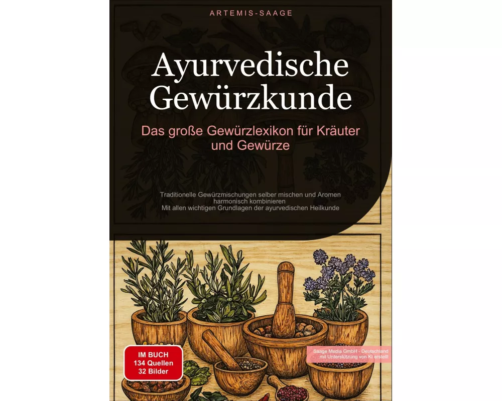 Ayurvedische Gewürzkunde: Das große Gewürzlexikon für Kräuter und Gewürze