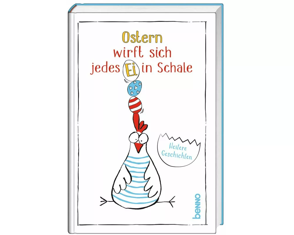 Ostern wirft sich jedes Ei in Schale