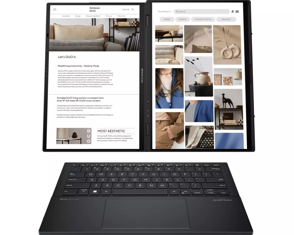 Zenbook Duo OLED UX8406CA-PZ099W