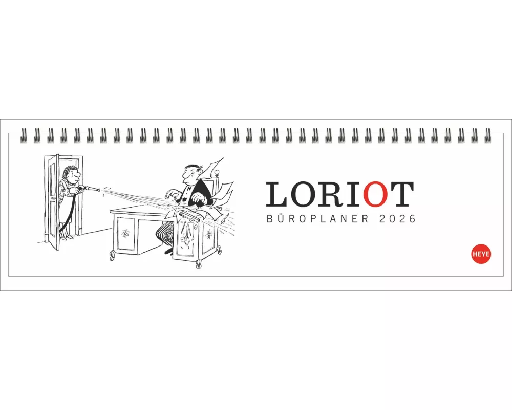 Loriot Büroplaner 2026
