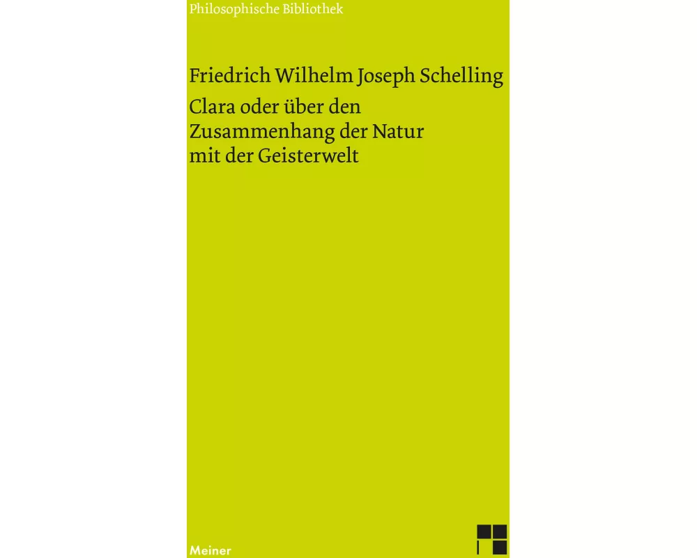 Clara oder über den Zusammenhang der Natur mit der Geisterwelt