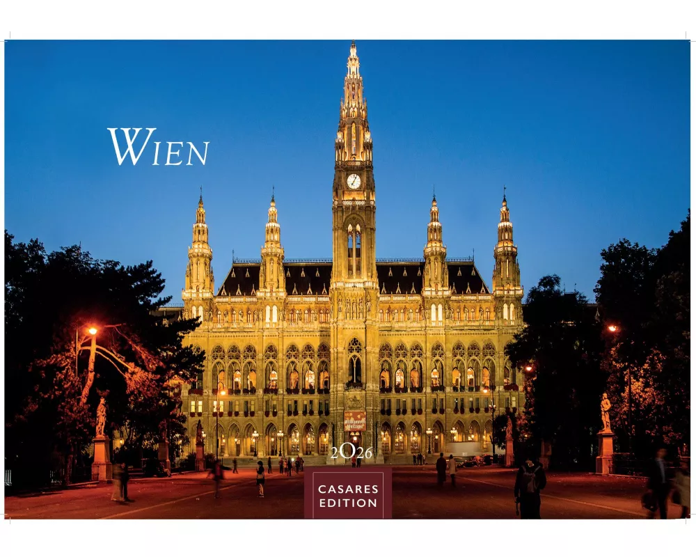 Wien Kalender 2026 - Wandkalender | Fotokalender | Österreich Kalender | Alpenländer 24x35cm - Beeindruckende Bilder von Wien's schönsten Sehenswürdig