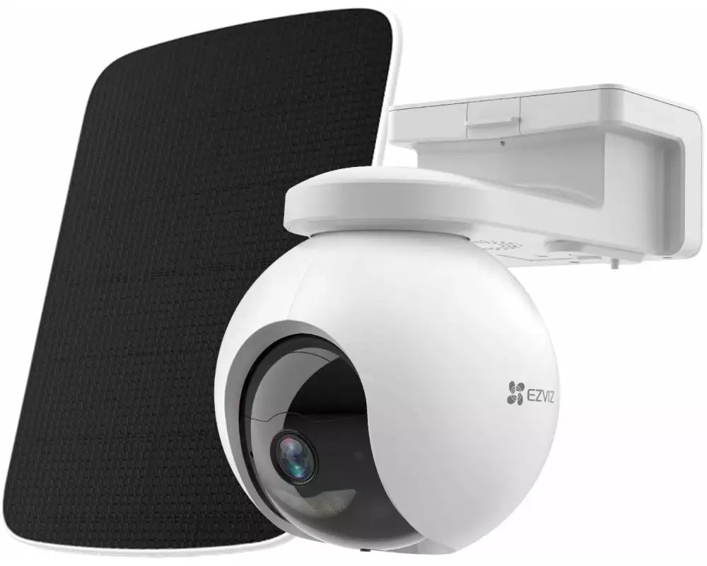 EZVIZ 4G/LTE-Kamera EB8 4G Solar Kit 2K 3 MP