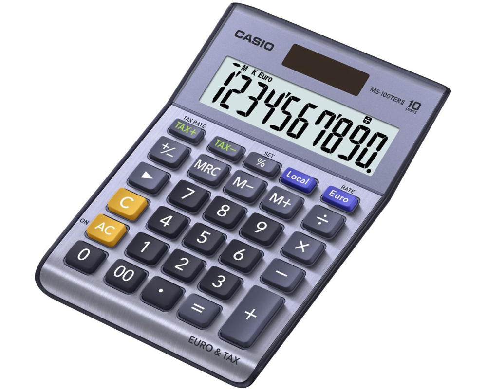 CASIO Tischrechner MS-100TERII