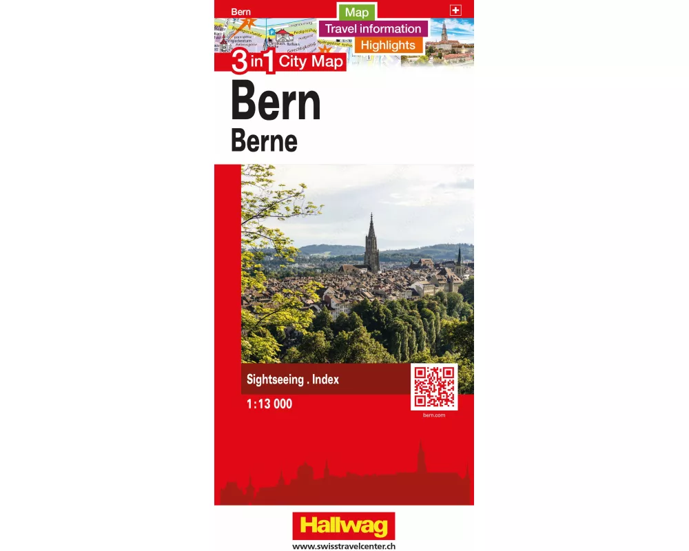 Hallwag Stadtplan Bern