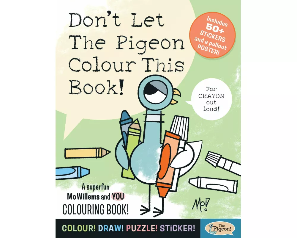 Don't Let The Pigeon Colour This Book!