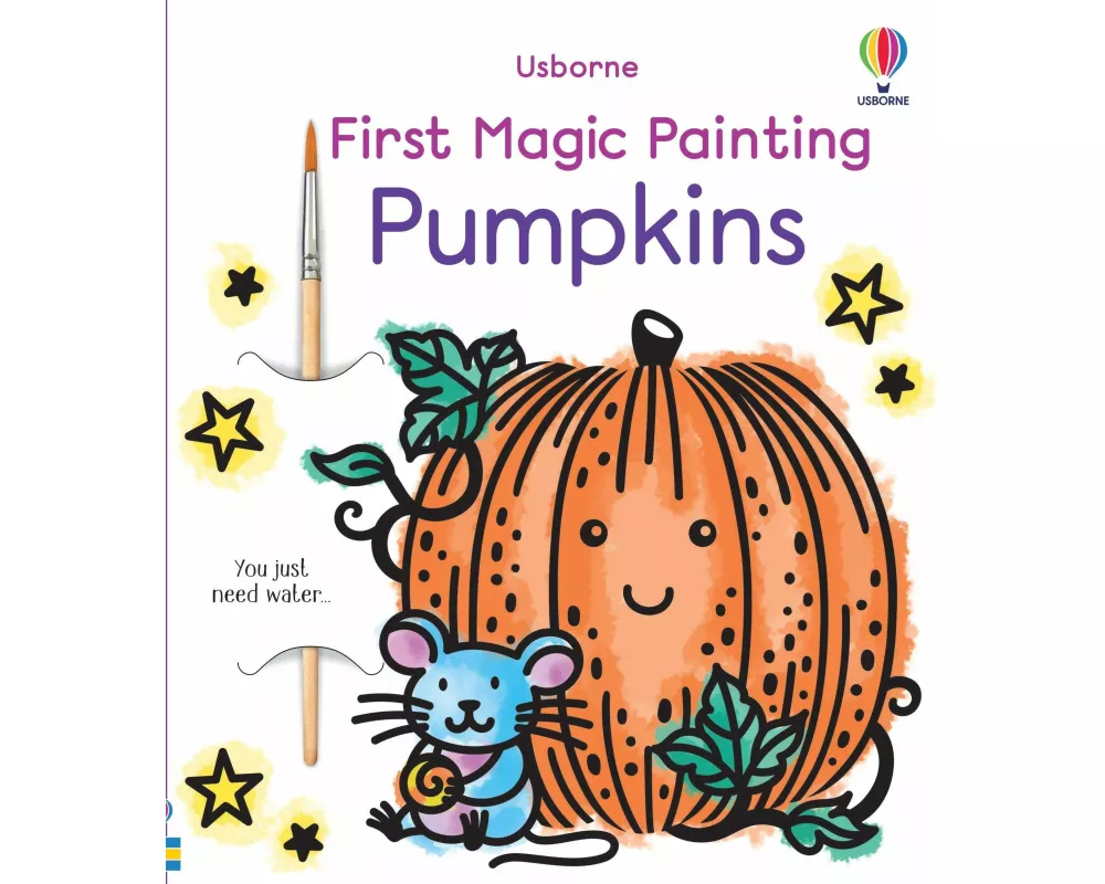 First Magic Painting Pumpkins