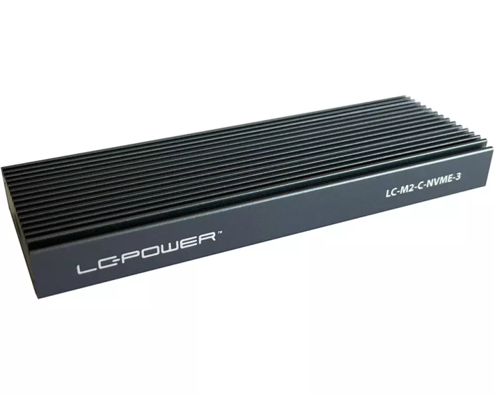 LC-Power Externes Gehäuse LC-M2-C-NVME-3 M.2