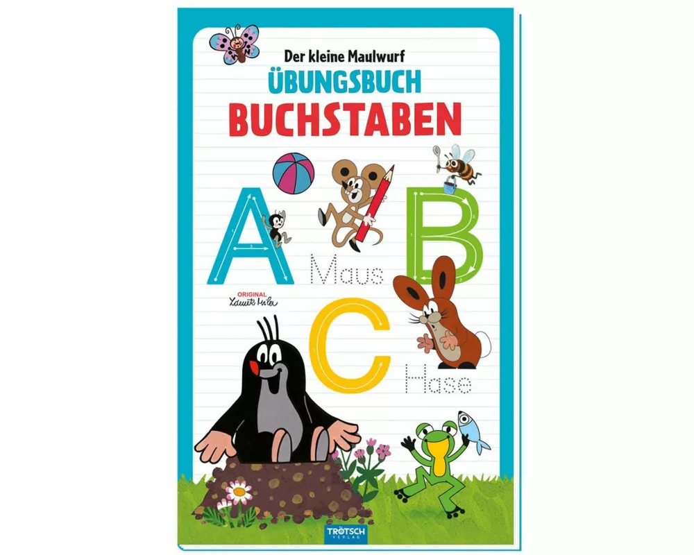 Trötsch Der kleine Maulwurf Übungsbuch Buchstaben