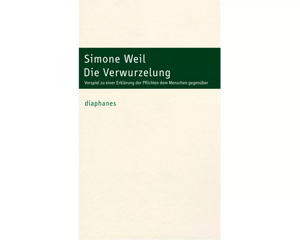 Die Verwurzelung