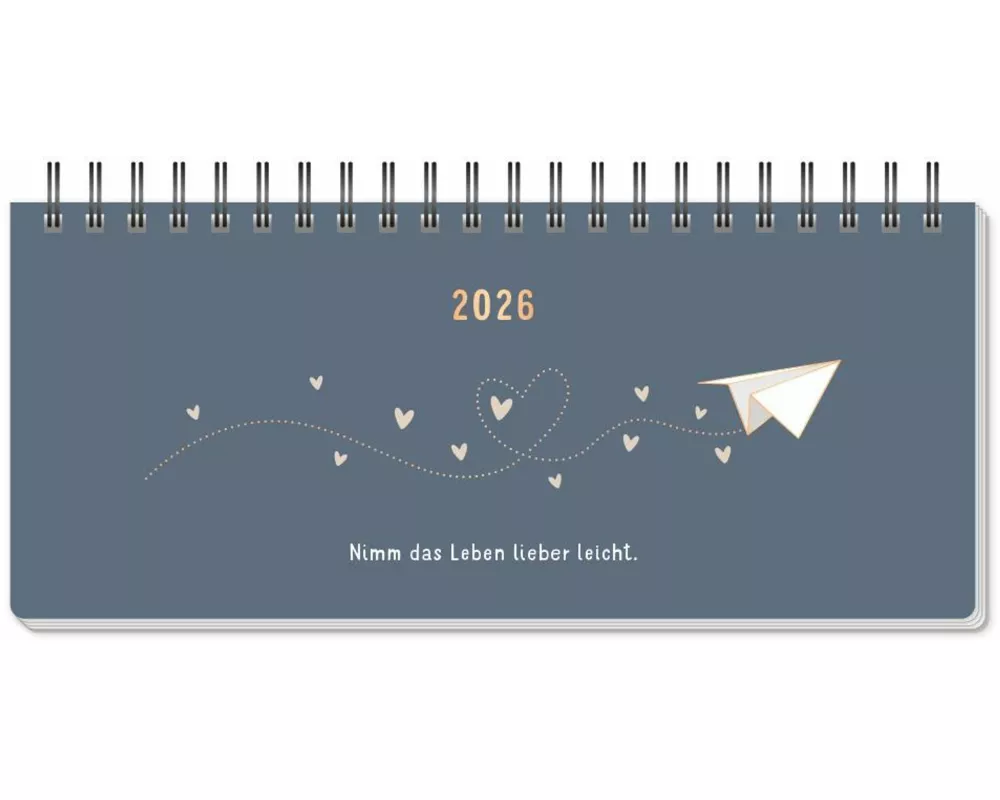 Wochenplaner 2026 Nimm das Leben lieber leicht