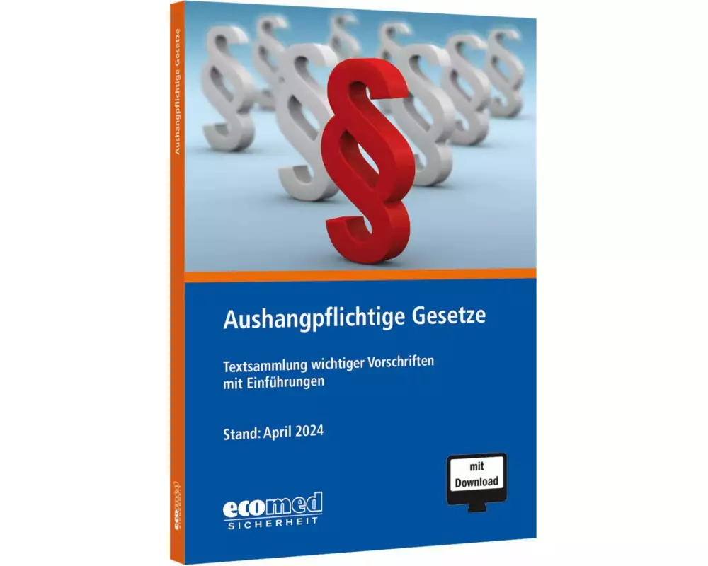 Aushangpflichtige Gesetze