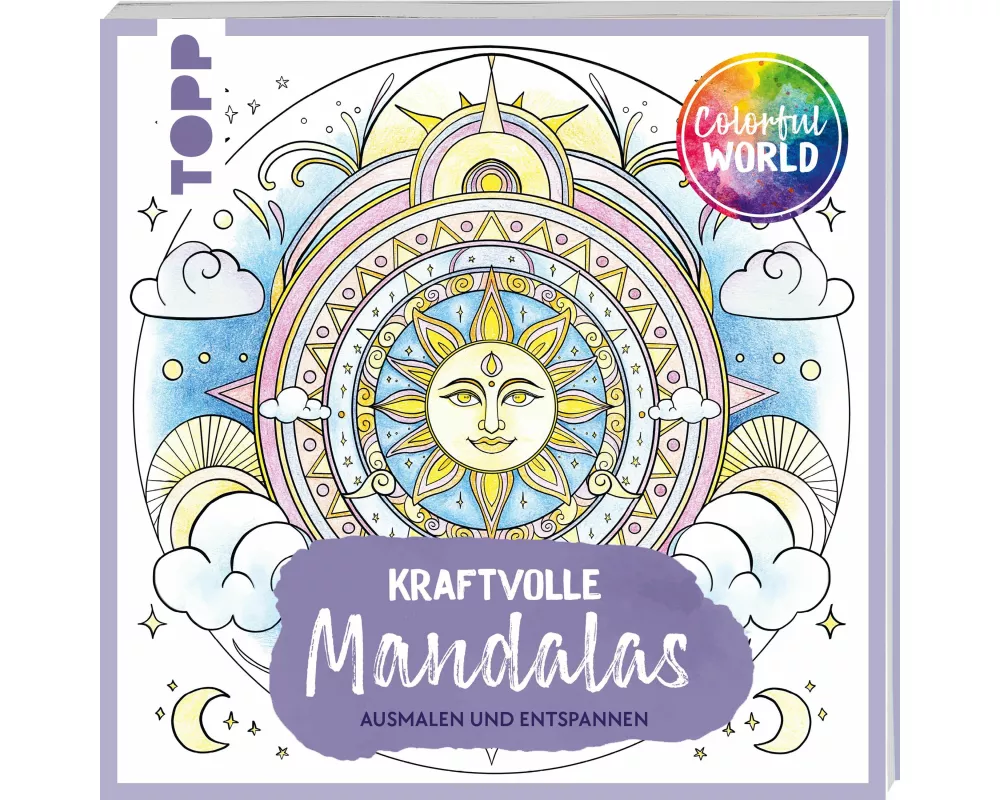 Colorful World - Kraftvolle Mandalas