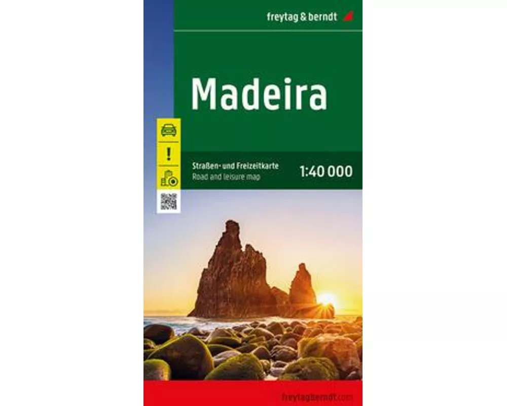 Madeira, Straßen- und Freizeitkarte 1:40.000, freytag & berndt