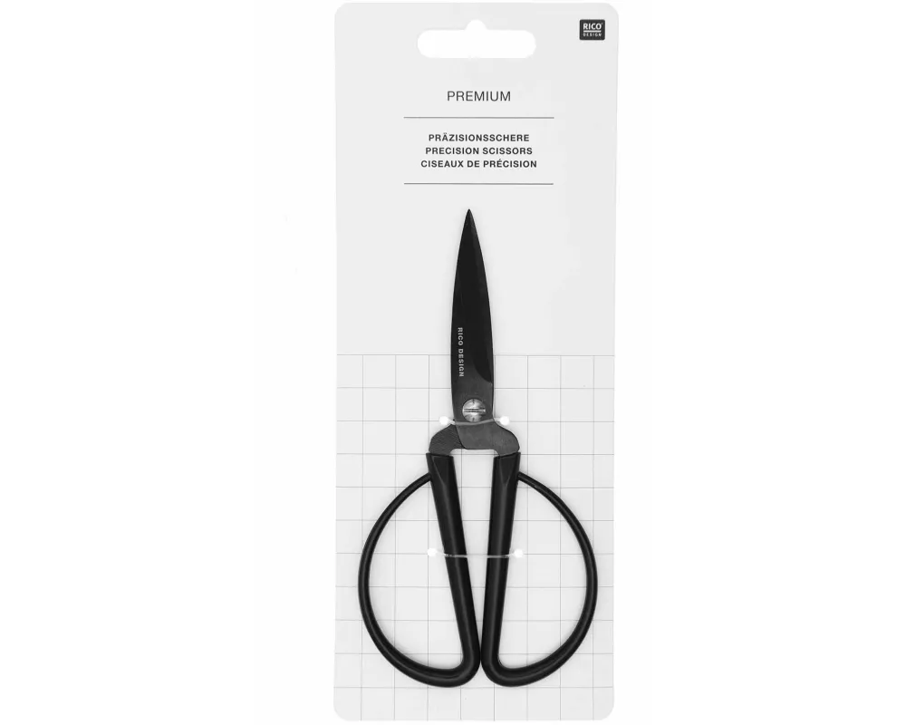 Bastelschere Schwarz, 14 cm / 5,5"