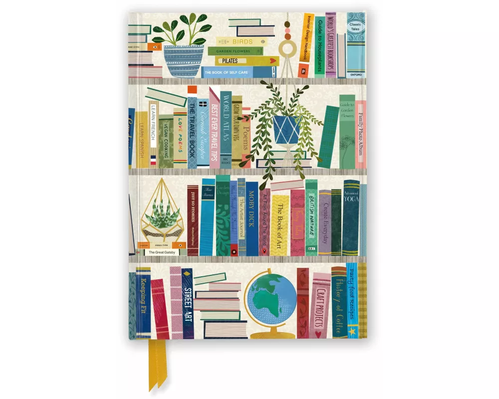 Georgia Breeze: Bookshelves (Foiled Journal)