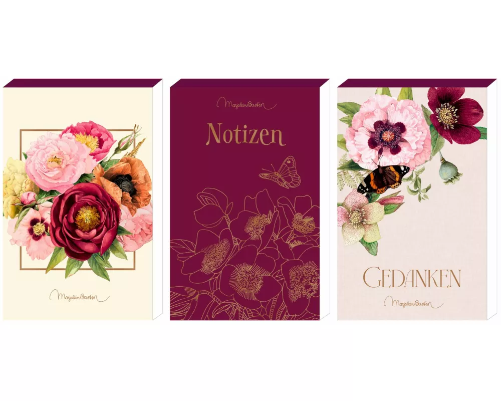 Notizblöckchen – Blütenzauber