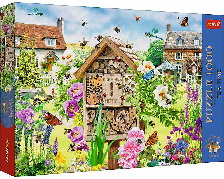 Puzzle Premium Plus 1000 - Haus für Bienen