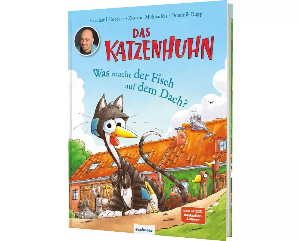 Das Katzenhuhn: Was macht der Fisch auf dem Dach?